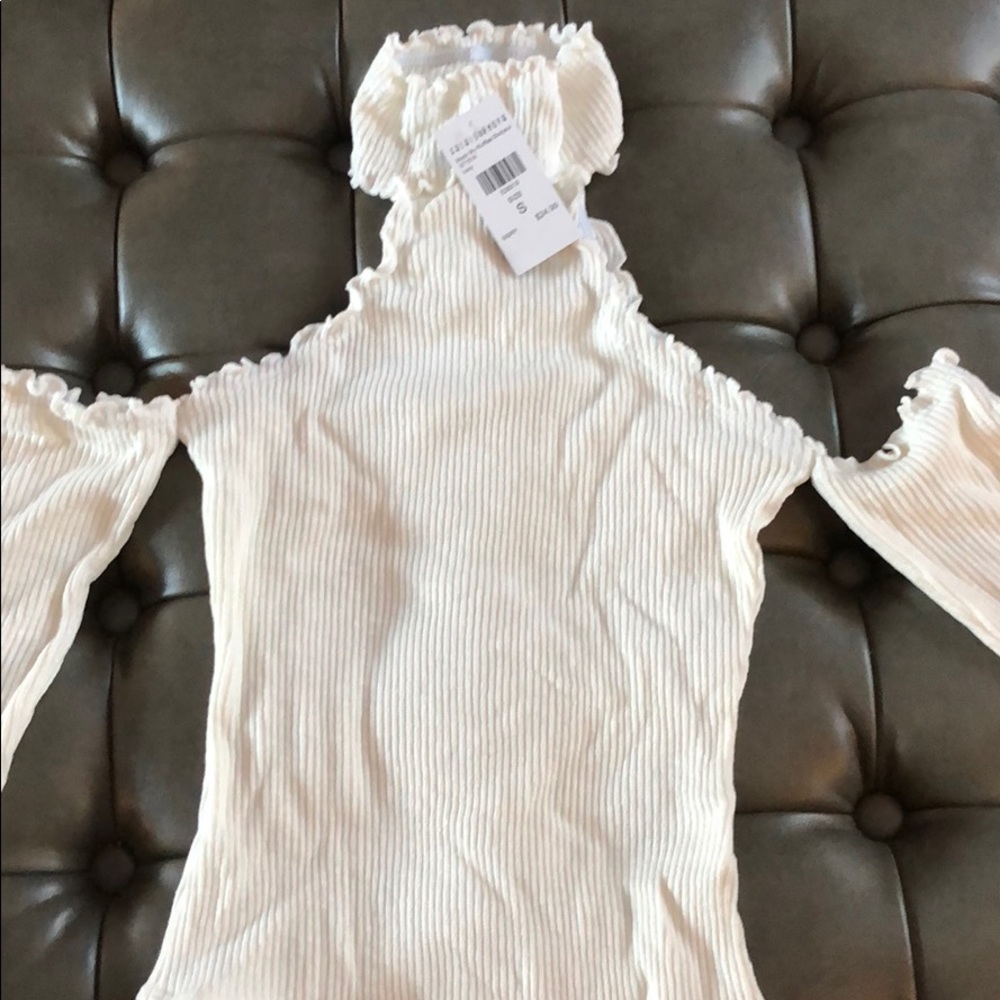 Fashion Nova Mock My Ruffles Bodysuit